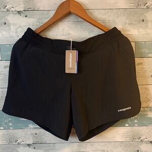 Patagonia Women's NINE TRAILS Black Shorts